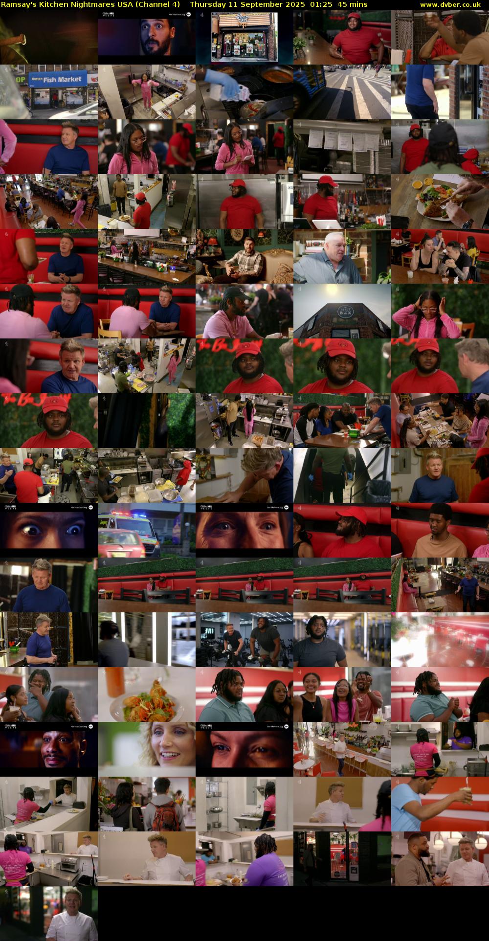 Ramsay's Kitchen Nightmares USA (Channel 4) Thursday 11 September 2025 01:25 - 02:10