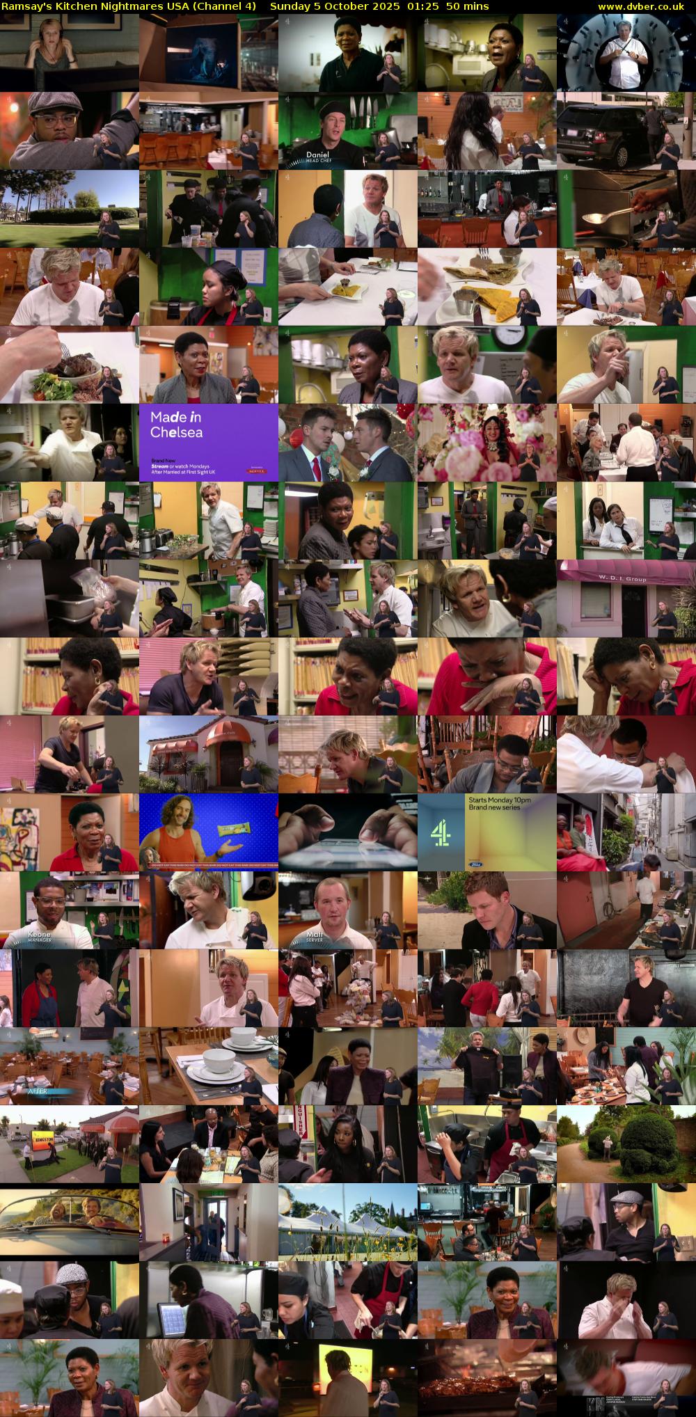 Ramsay's Kitchen Nightmares USA (Channel 4) Sunday 5 October 2025 01:25 - 02:15