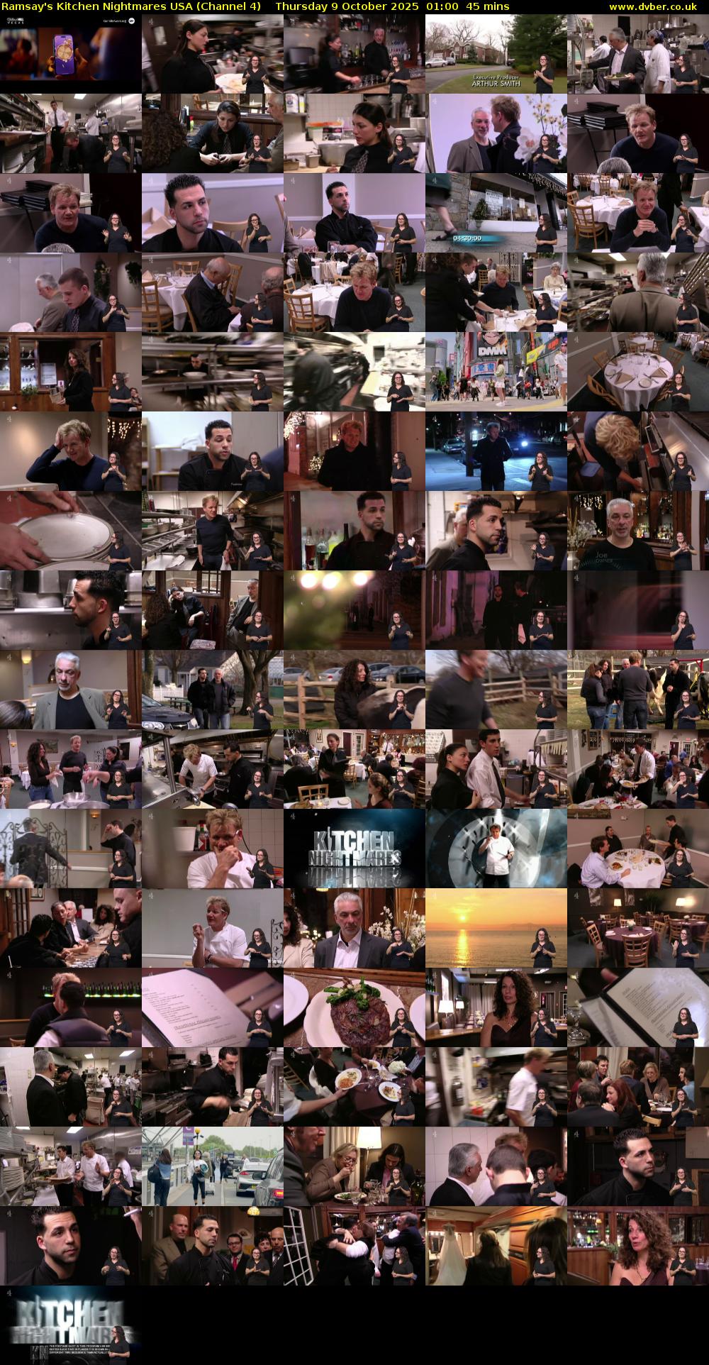 Ramsay's Kitchen Nightmares USA (Channel 4) Thursday 9 October 2025 01:00 - 01:45