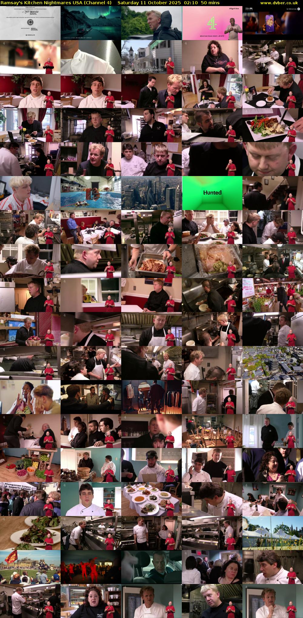 Ramsay's Kitchen Nightmares USA (Channel 4) Saturday 11 October 2025 02:10 - 03:00