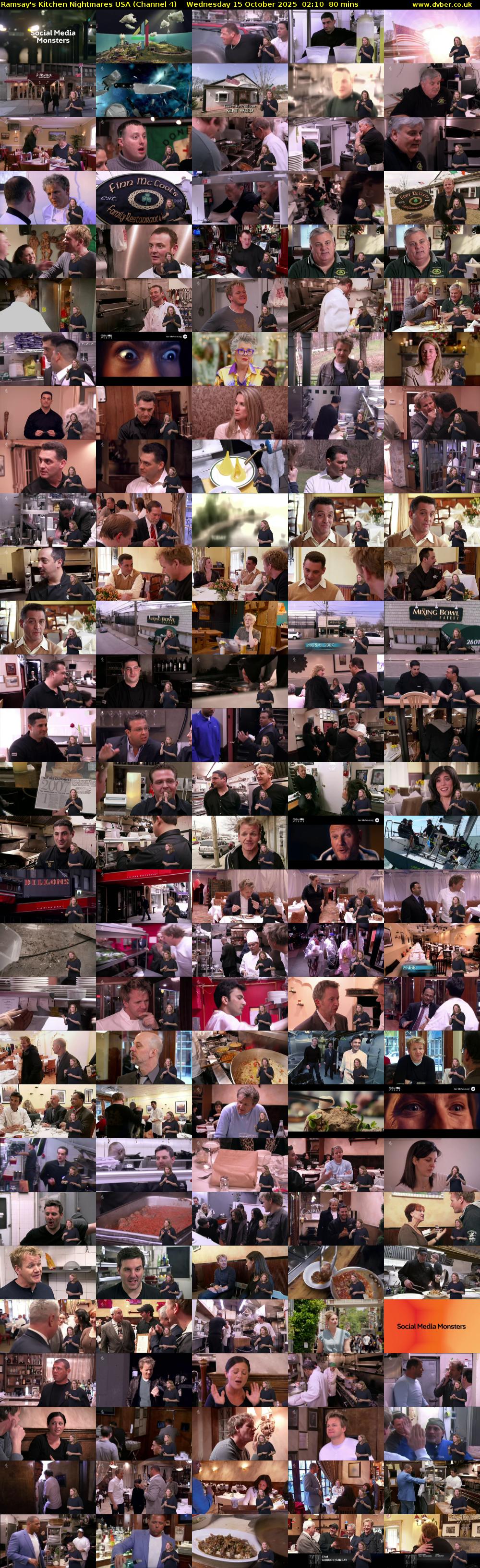 Ramsay's Kitchen Nightmares USA (Channel 4) Wednesday 15 October 2025 02:10 - 03:30