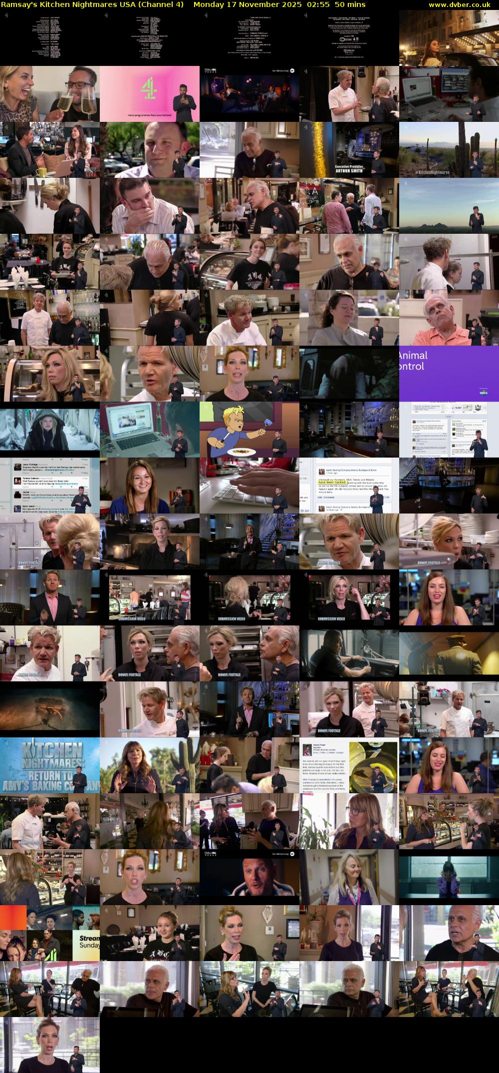 Ramsay's Kitchen Nightmares USA (Channel 4) Monday 17 November 2025 02:55 - 03:45