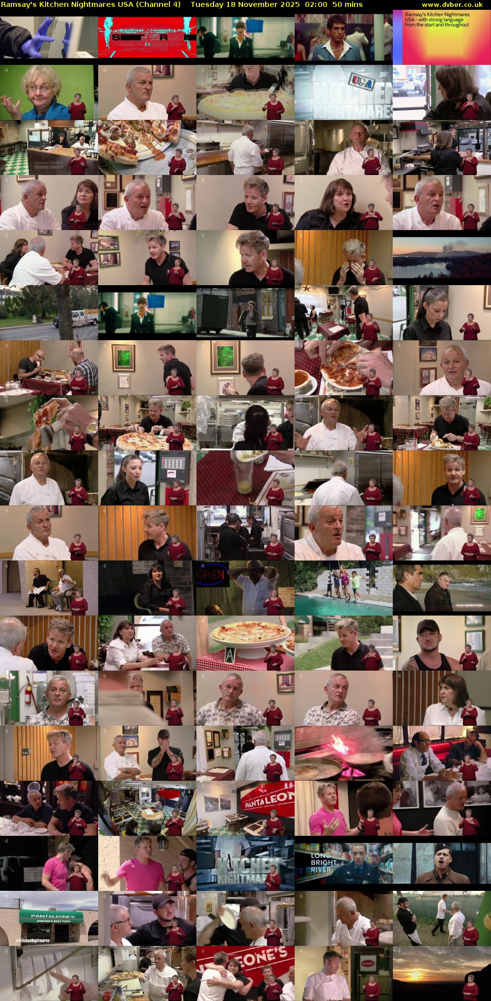 Ramsay's Kitchen Nightmares USA (Channel 4) Tuesday 18 November 2025 02:00 - 02:50
