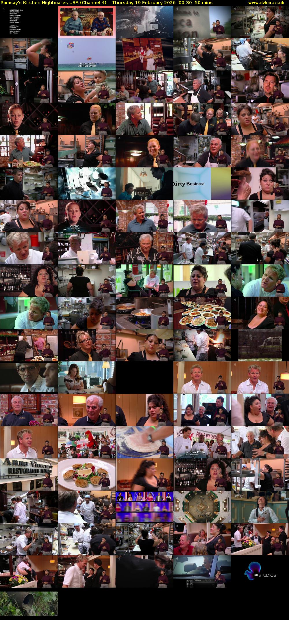 Ramsay's Kitchen Nightmares USA (Channel 4) Thursday 19 February 2026 00:30 - 01:20