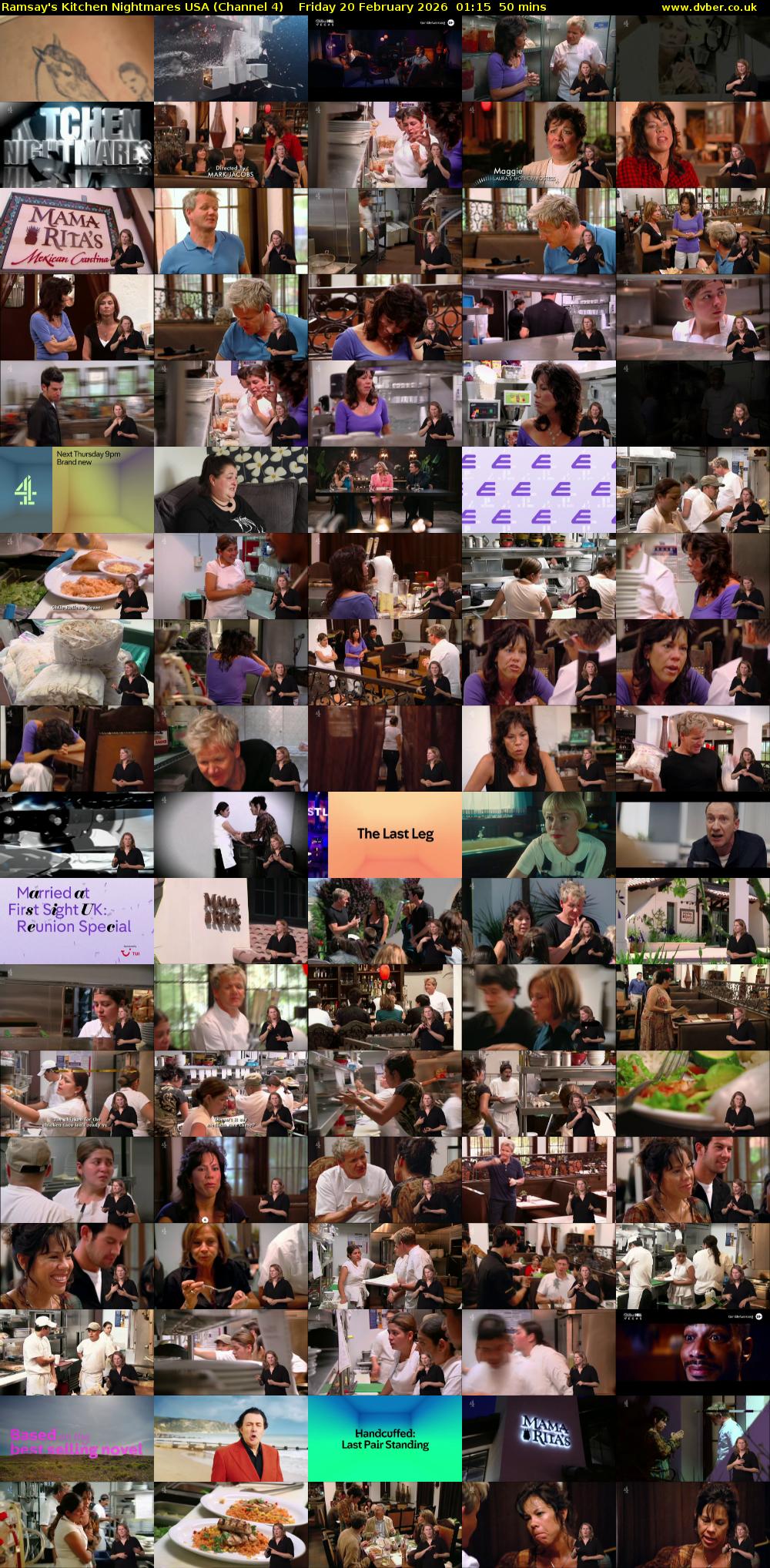 Ramsay's Kitchen Nightmares USA (Channel 4) Friday 20 February 2026 01:15 - 02:05