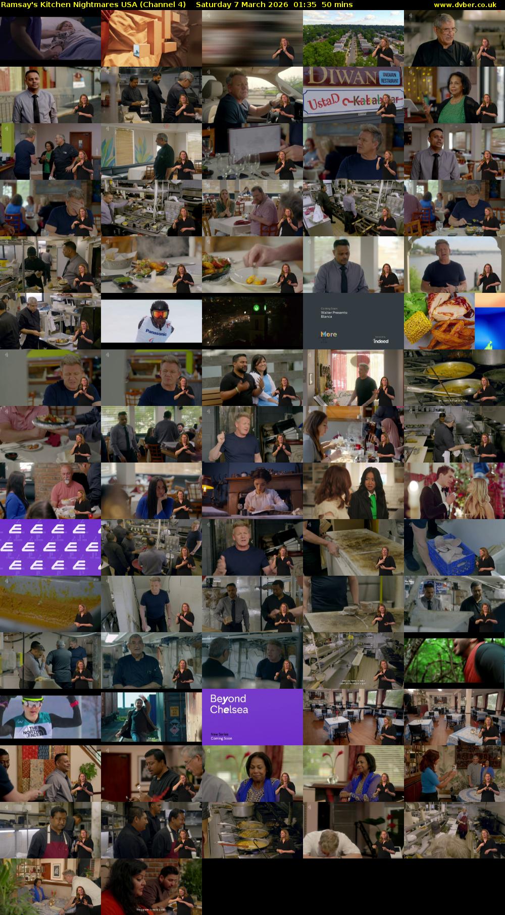 Ramsay's Kitchen Nightmares USA (Channel 4) Saturday 7 March 2026 01:35 - 02:25