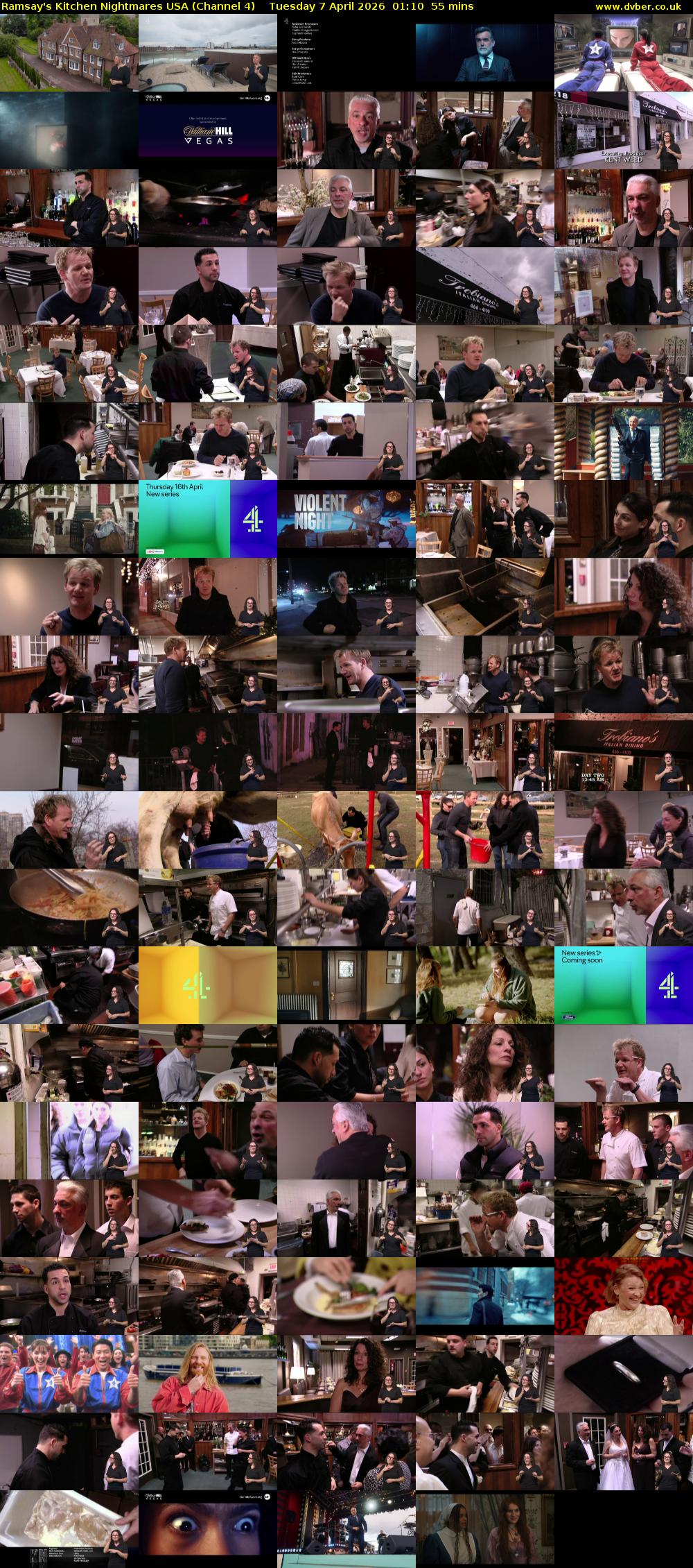 Ramsay's Kitchen Nightmares USA (Channel 4) Tuesday 7 April 2026 01:10 - 02:05