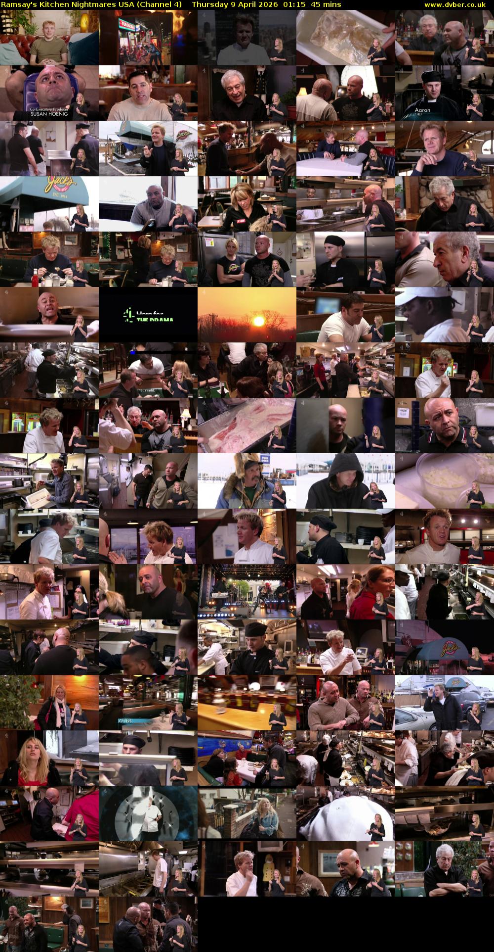 Ramsay's Kitchen Nightmares USA (Channel 4) Thursday 9 April 2026 01:15 - 02:00