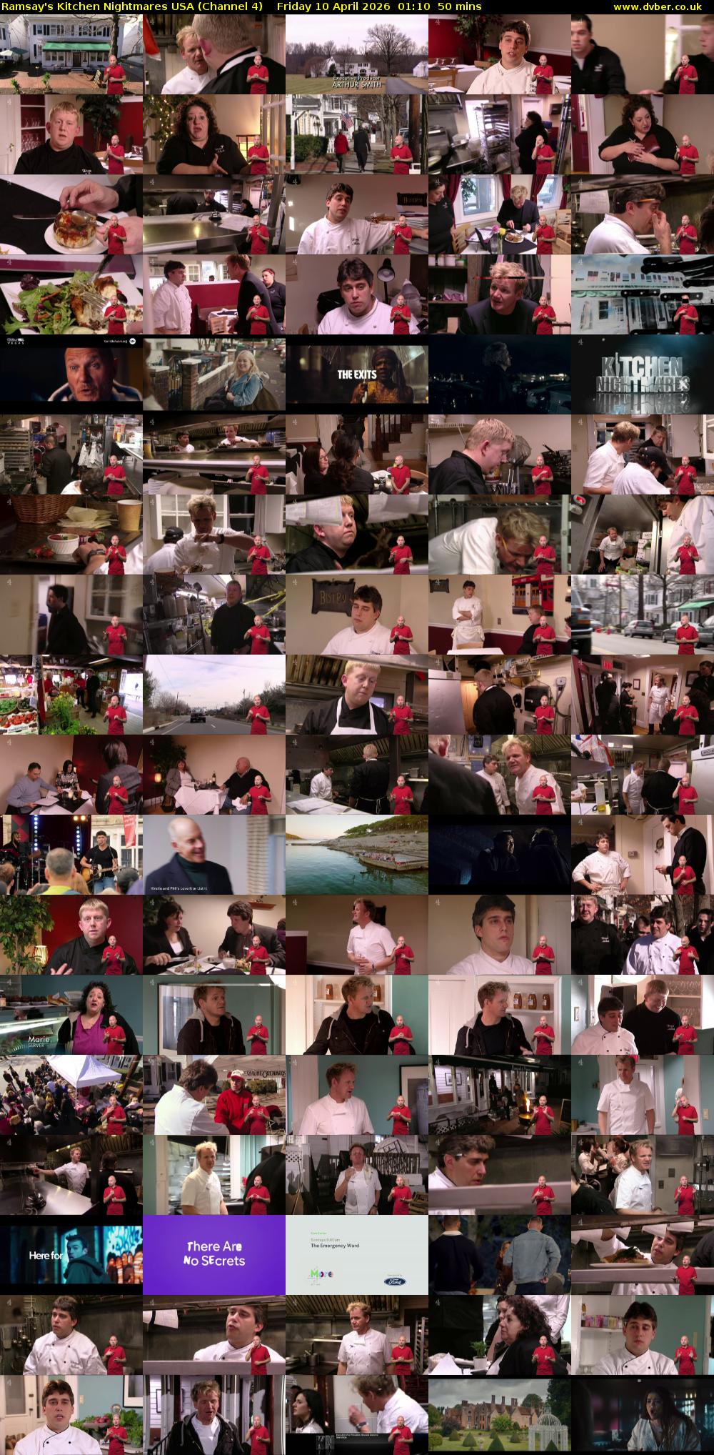 Ramsay's Kitchen Nightmares USA (Channel 4) Friday 10 April 2026 01:10 - 02:00