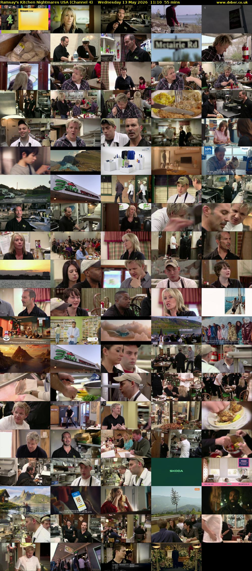 Ramsay's Kitchen Nightmares USA (Channel 4) Wednesday 13 May 2026 11:10 - 12:05