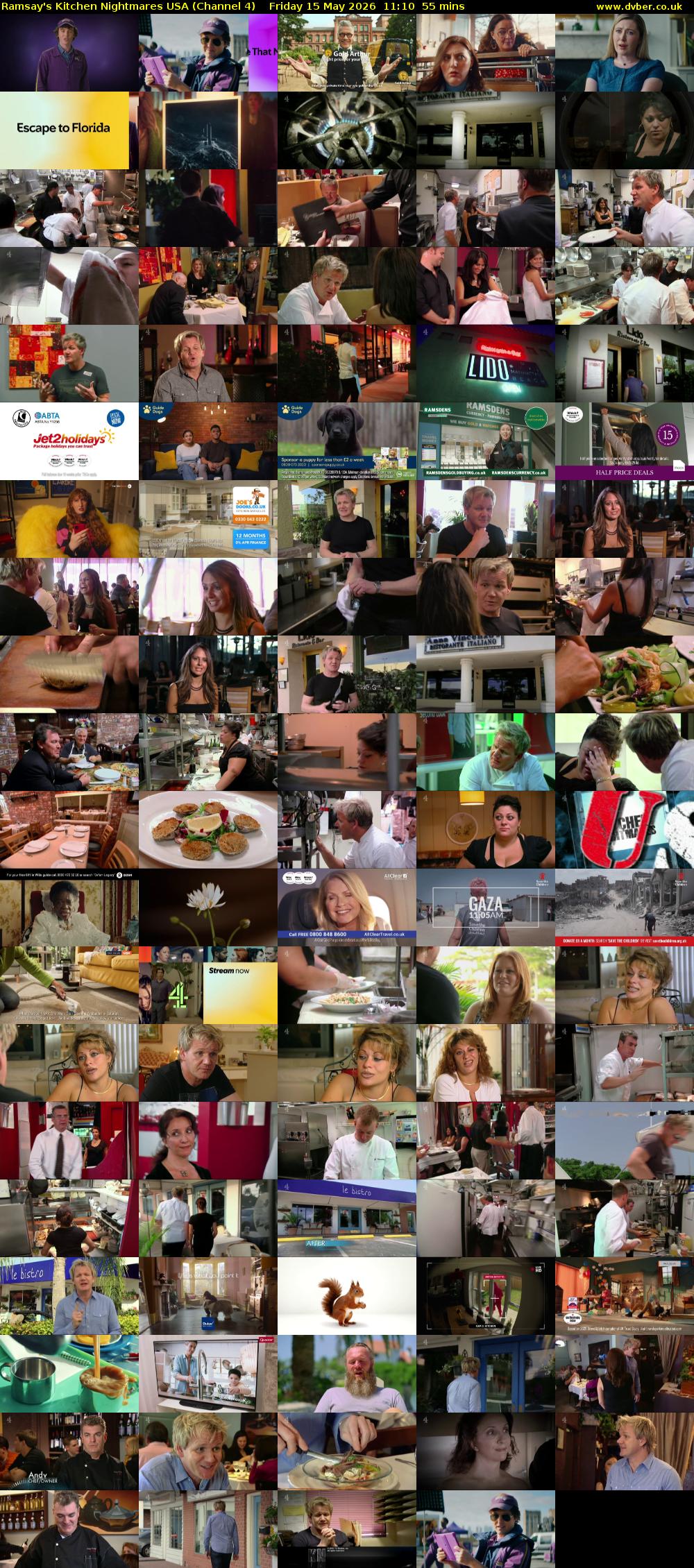 Ramsay's Kitchen Nightmares USA (Channel 4) Friday 15 May 2026 11:10 - 12:05
