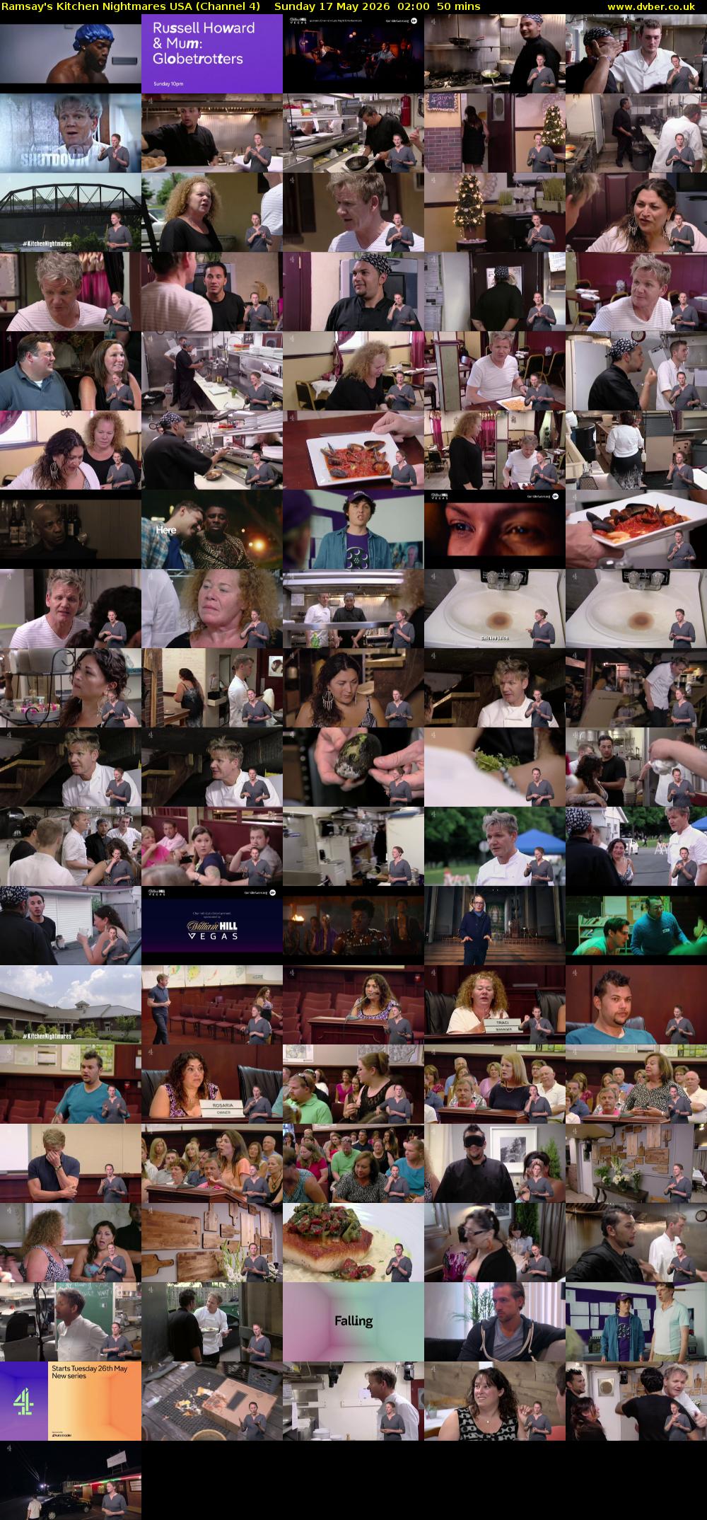 Ramsay's Kitchen Nightmares USA (Channel 4) Sunday 17 May 2026 02:00 - 02:50