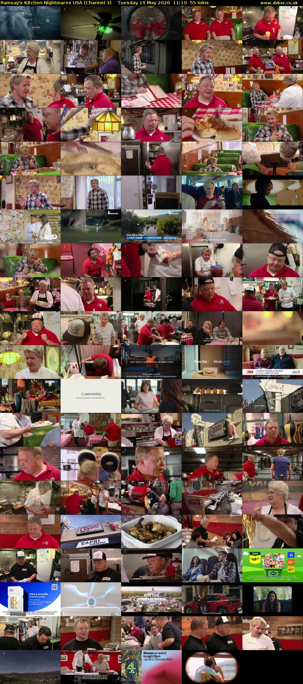Ramsay's Kitchen Nightmares USA (Channel 4) Tuesday 19 May 2026 11:10 - 12:05