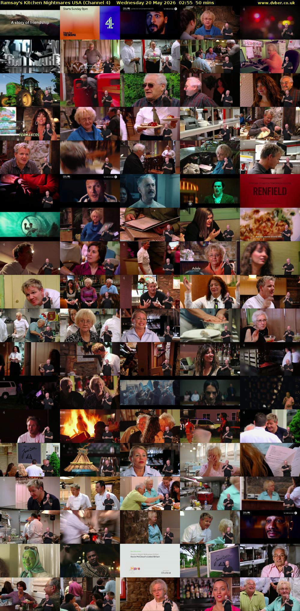 Ramsay's Kitchen Nightmares USA (Channel 4) Wednesday 20 May 2026 02:55 - 03:45