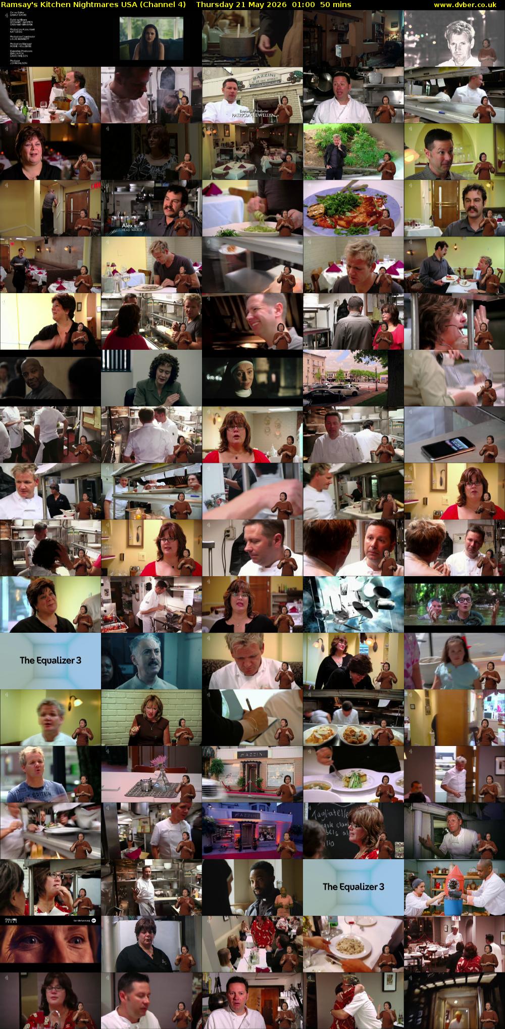 Ramsay's Kitchen Nightmares USA (Channel 4) Thursday 21 May 2026 01:00 - 01:50