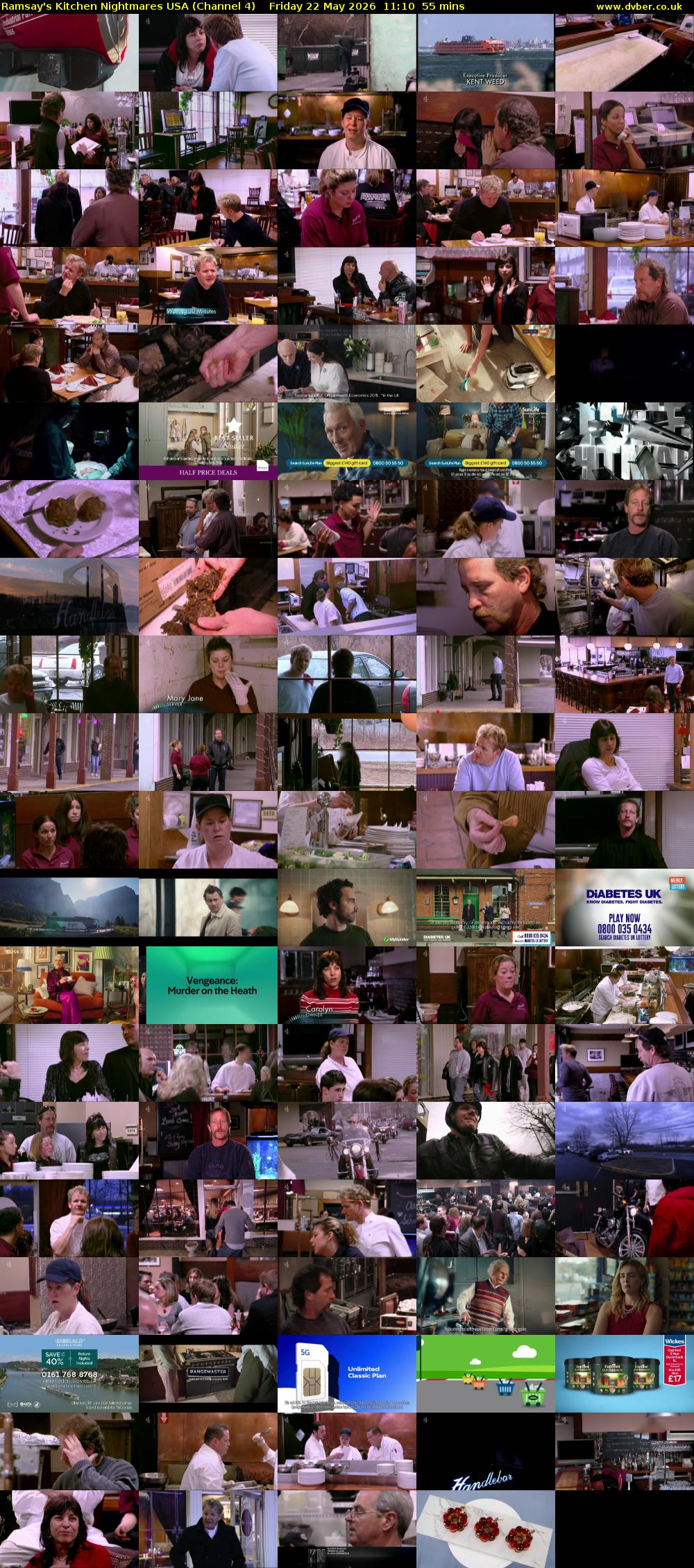 Ramsay's Kitchen Nightmares USA (Channel 4) Friday 22 May 2026 11:10 - 12:05