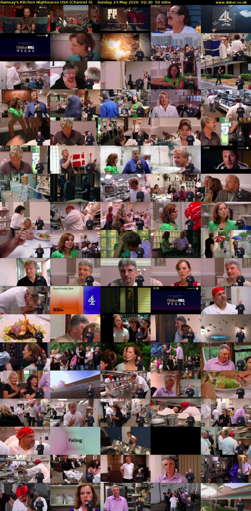 Ramsay's Kitchen Nightmares USA (Channel 4) Sunday 24 May 2026 02:30 - 03:20