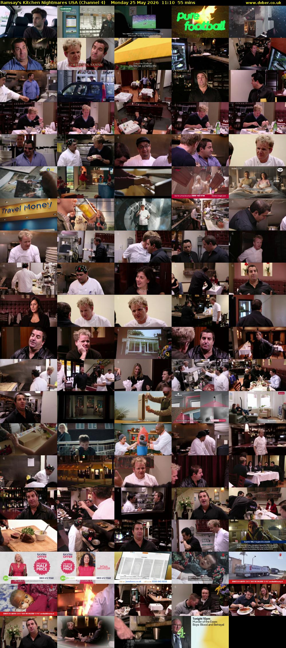Ramsay's Kitchen Nightmares USA (Channel 4) Monday 25 May 2026 11:10 - 12:05