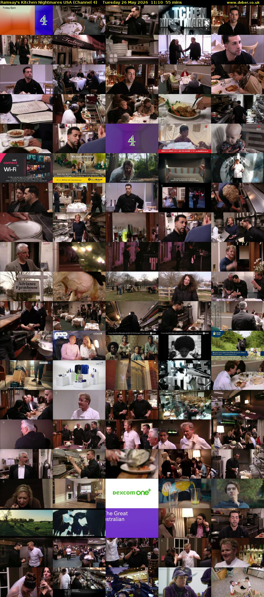 Ramsay's Kitchen Nightmares USA (Channel 4) Tuesday 26 May 2026 11:10 - 12:05
