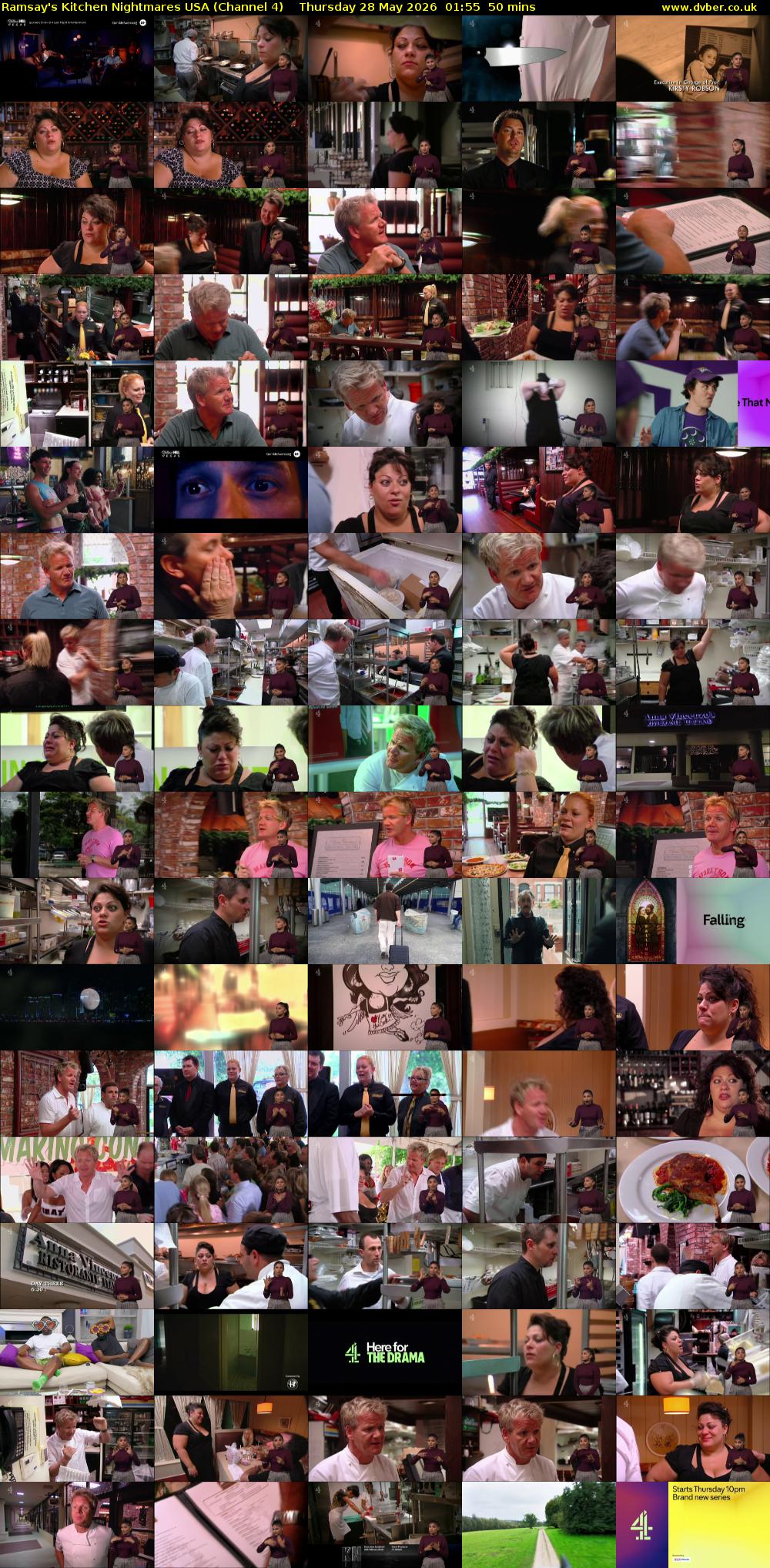 Ramsay's Kitchen Nightmares USA (Channel 4) Thursday 28 May 2026 01:55 - 02:45