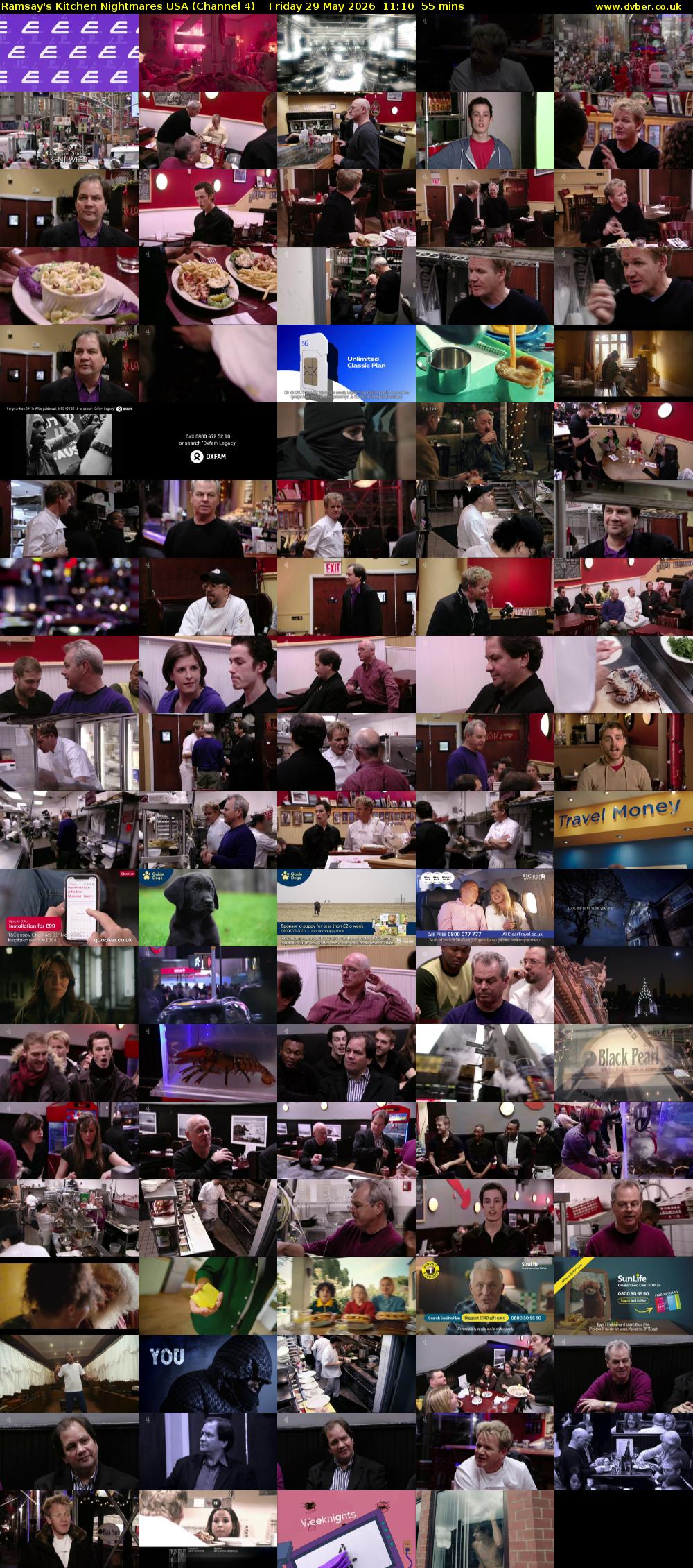 Ramsay's Kitchen Nightmares USA (Channel 4) Friday 29 May 2026 11:10 - 12:05