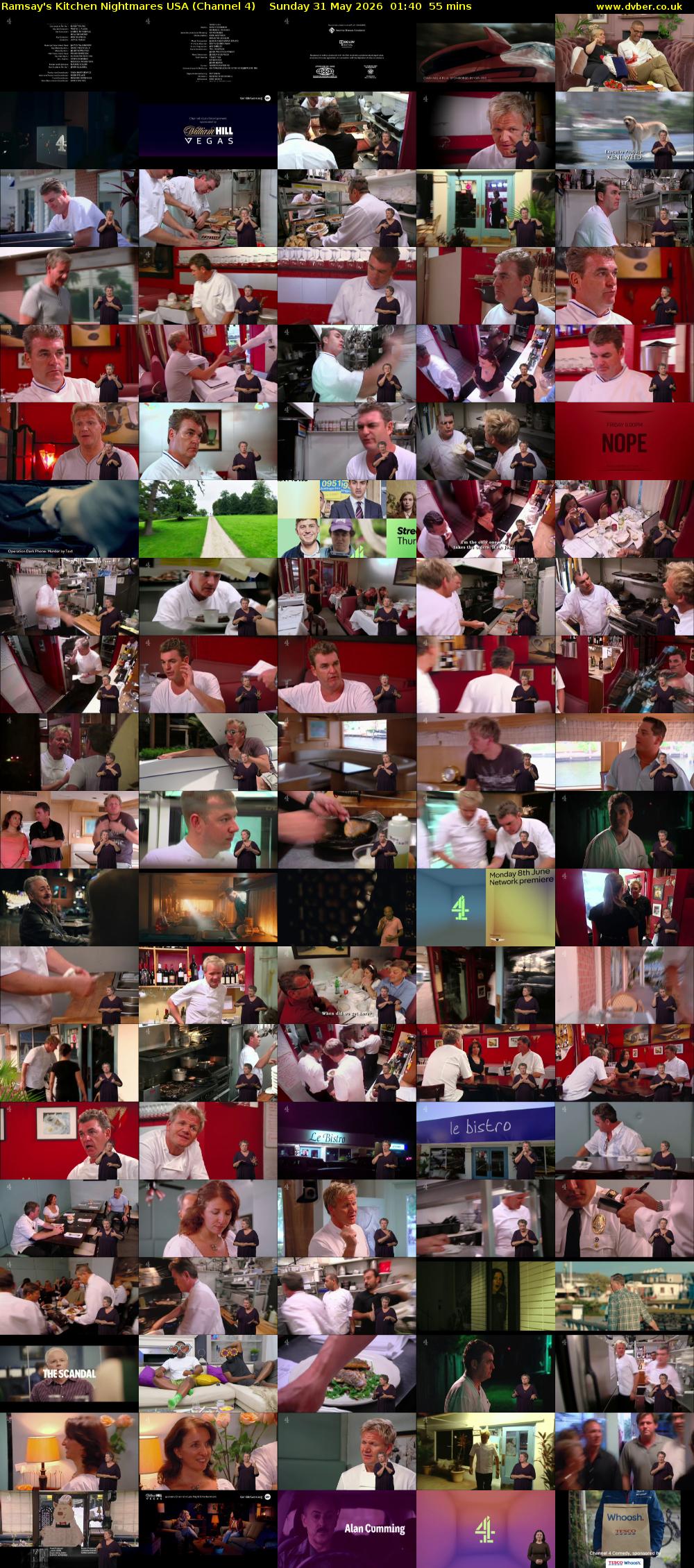 Ramsay's Kitchen Nightmares USA (Channel 4) Sunday 31 May 2026 01:40 - 02:35
