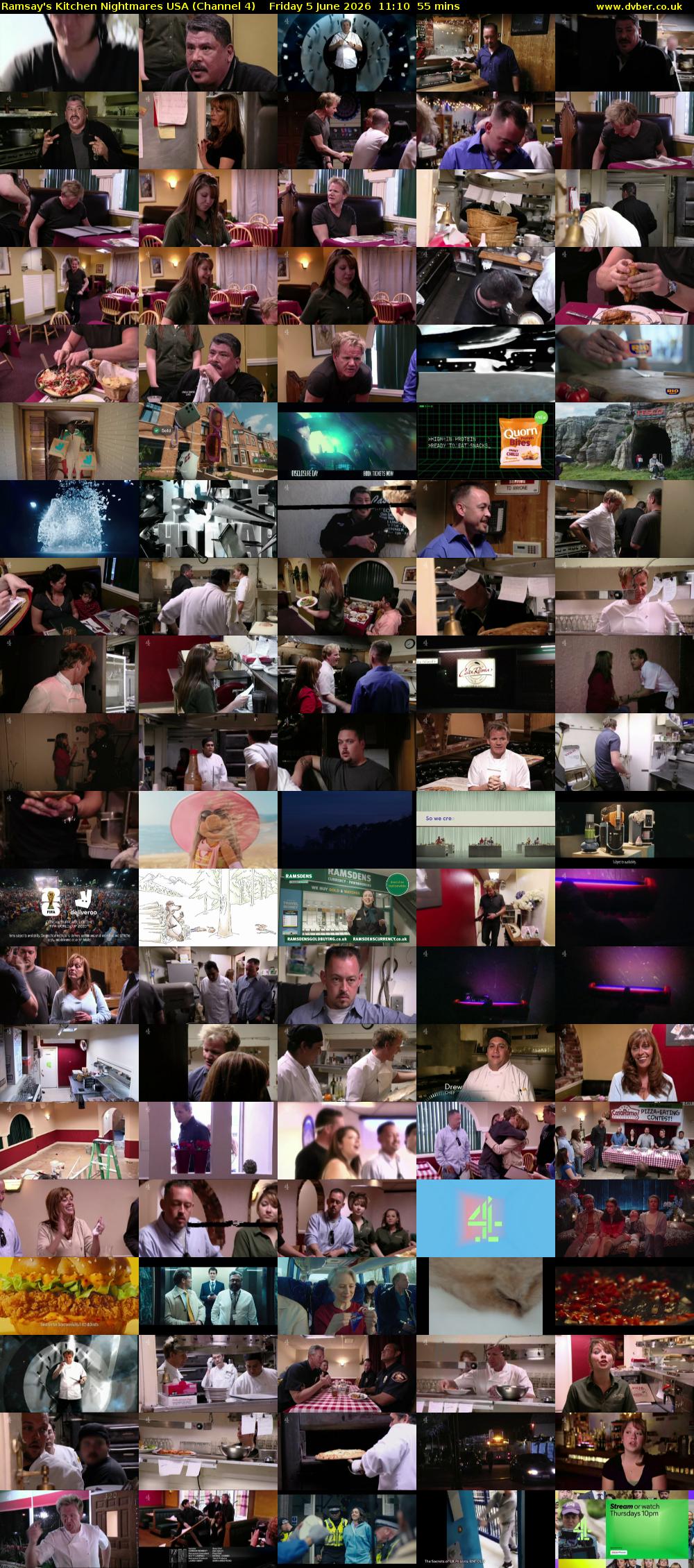 Ramsay's Kitchen Nightmares USA (Channel 4) Friday 5 June 2026 11:10 - 12:05