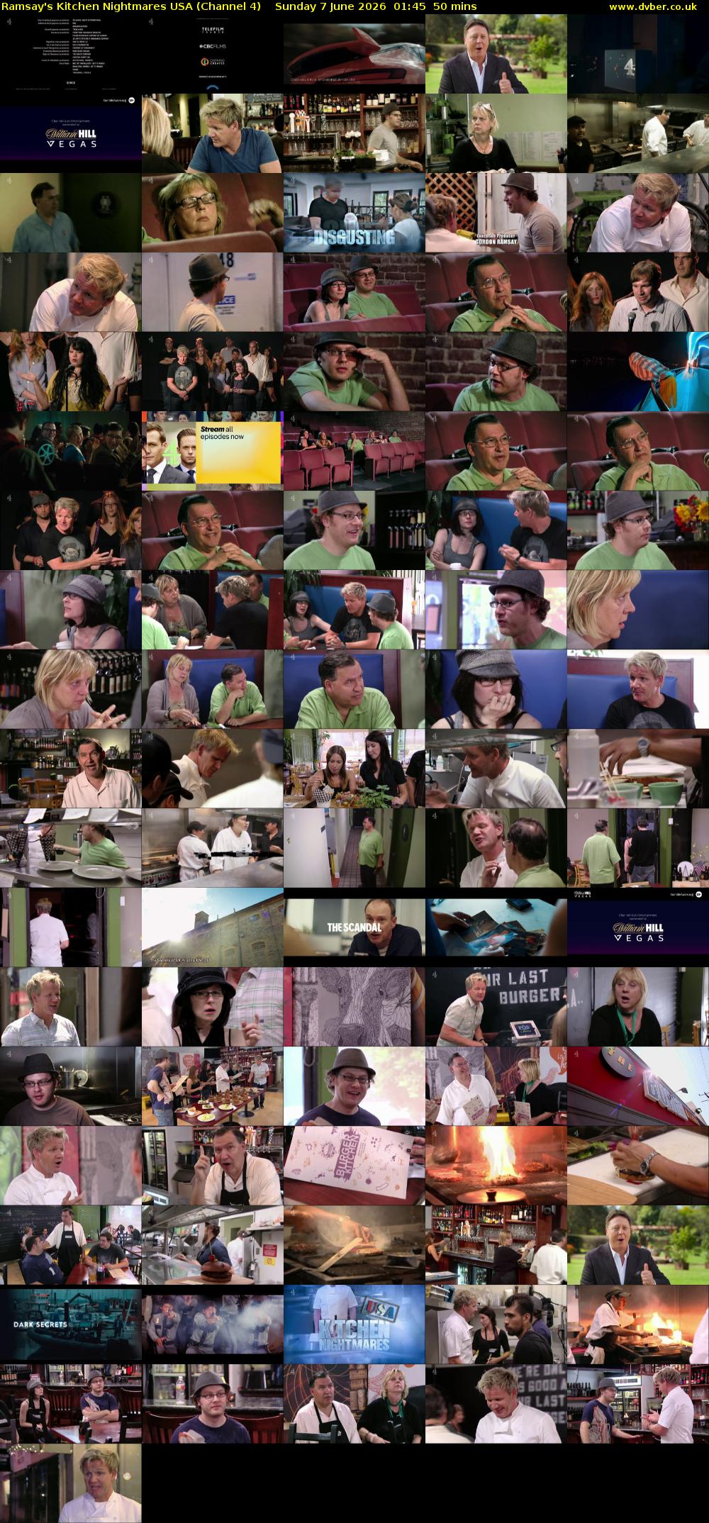 Ramsay's Kitchen Nightmares USA (Channel 4) Sunday 7 June 2026 01:45 - 02:35