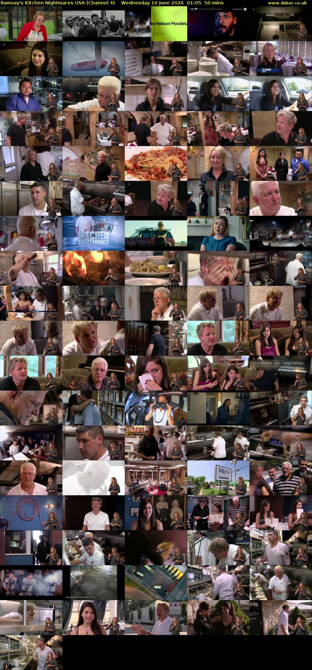 Ramsay's Kitchen Nightmares USA (Channel 4) Wednesday 10 June 2026 01:05 - 01:55
