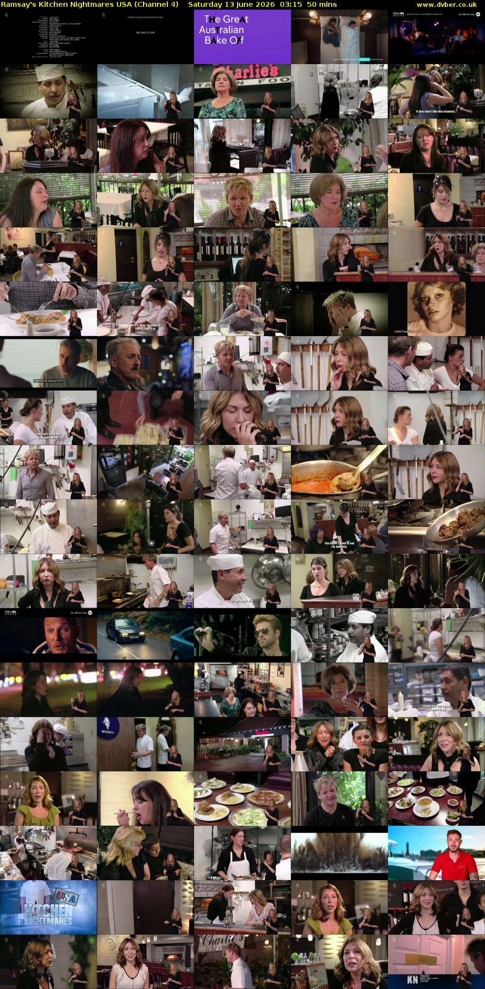 Ramsay's Kitchen Nightmares USA (Channel 4) Saturday 13 June 2026 03:15 - 04:05