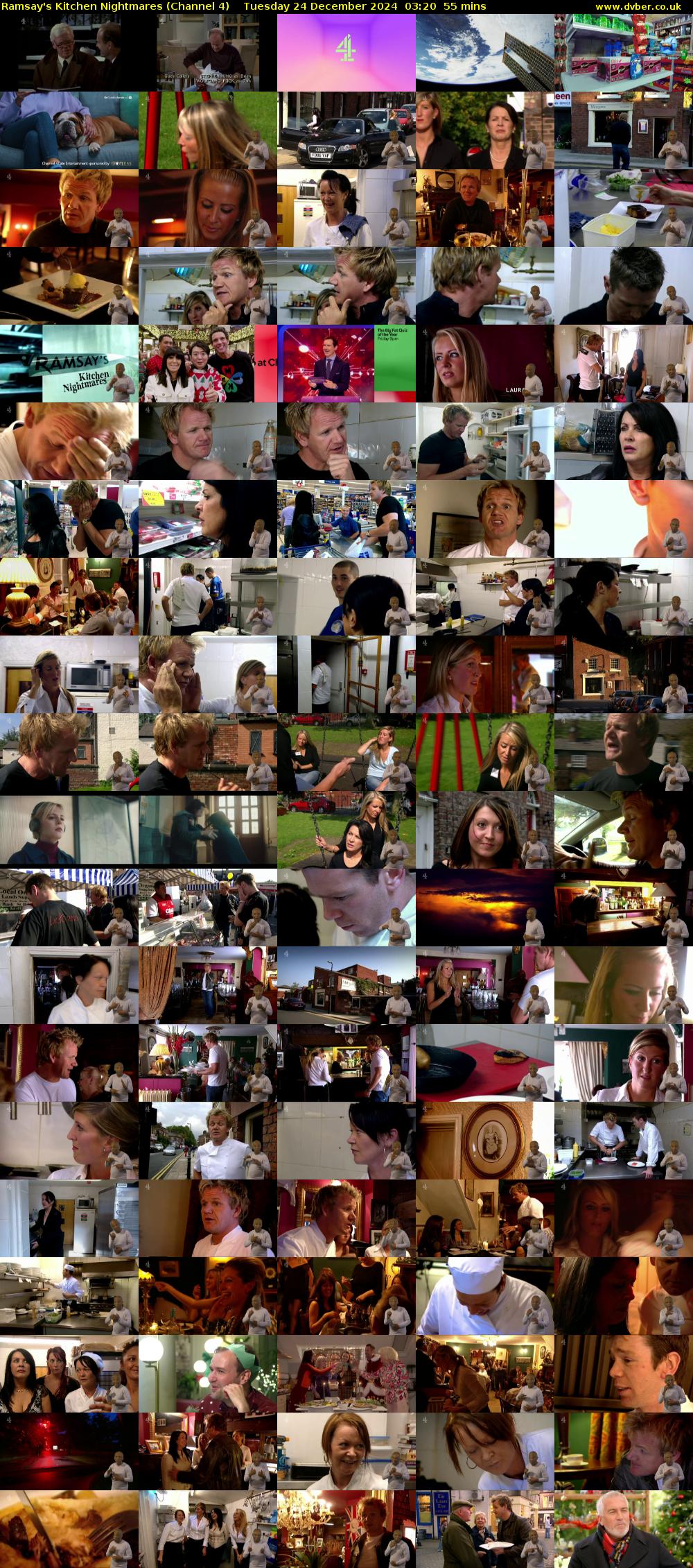 Ramsay's Kitchen Nightmares (Channel 4) Tuesday 24 December 2024 03:20 - 04:15