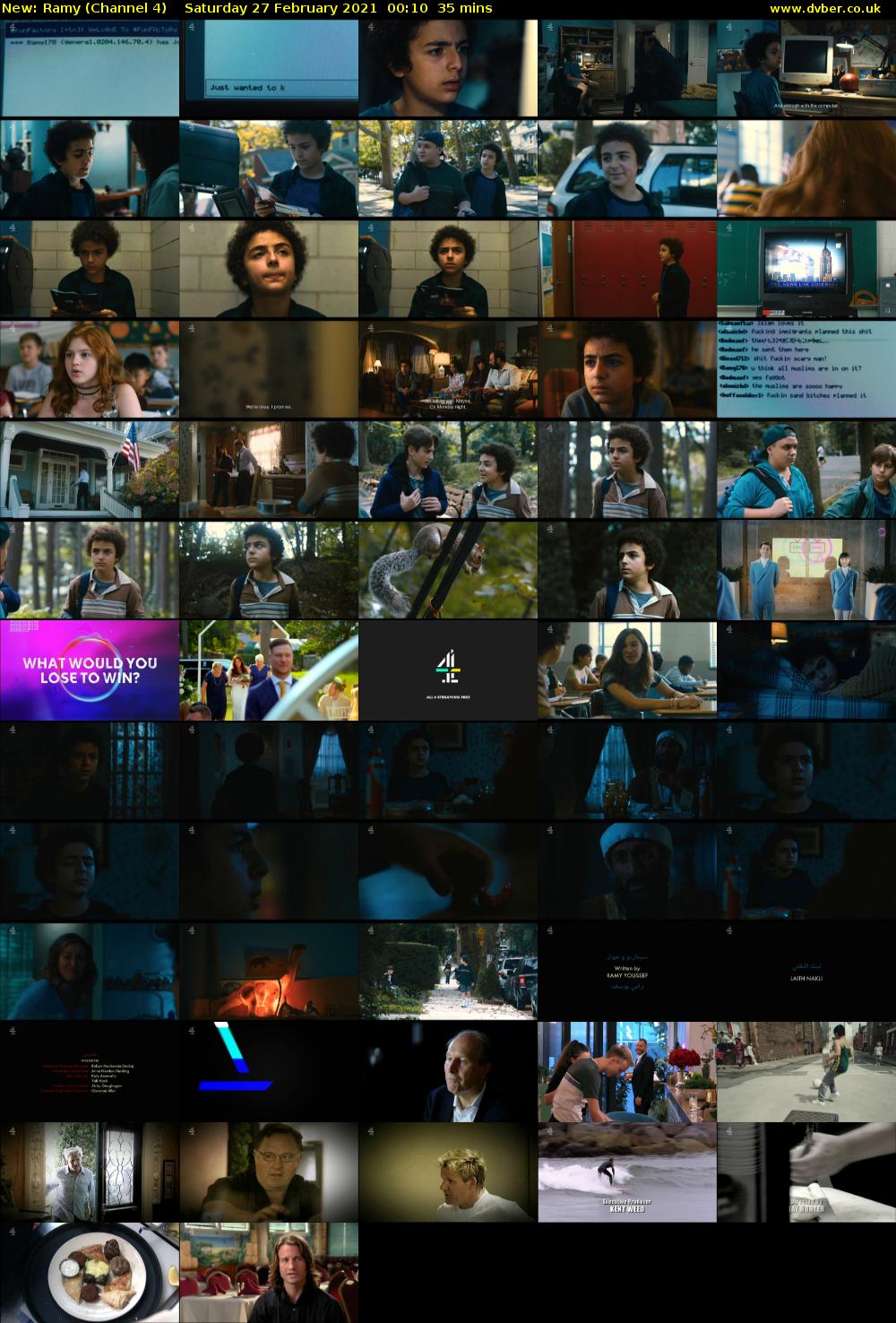 Ramy (Channel 4) Saturday 27 February 2021 00:10 - 00:45