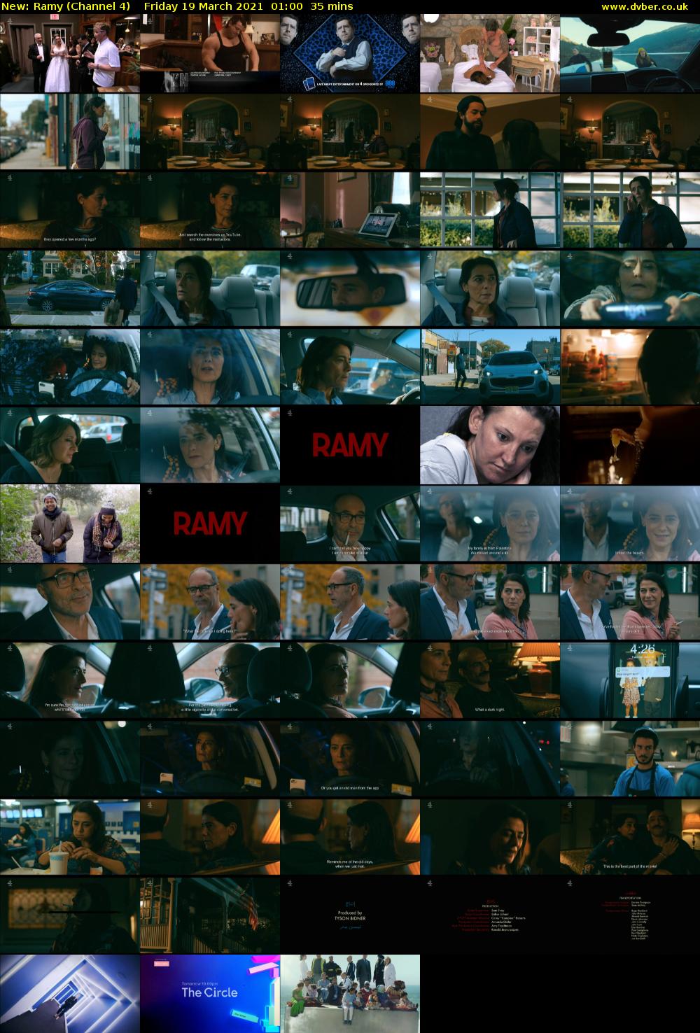 Ramy (Channel 4) Friday 19 March 2021 01:00 - 01:35