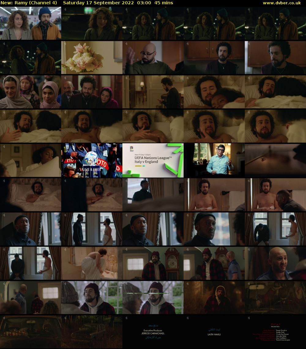 Ramy (Channel 4) Saturday 17 September 2022 03:00 - 03:45