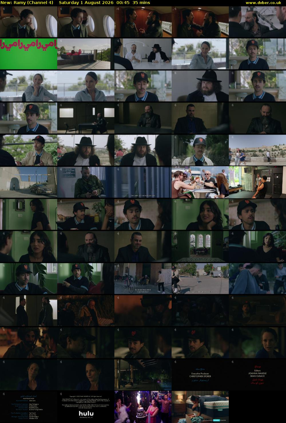 Ramy (Channel 4) Saturday 1 August 2026 00:45 - 01:20