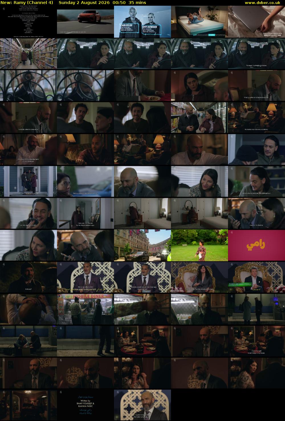 Ramy (Channel 4) Sunday 2 August 2026 00:50 - 01:25