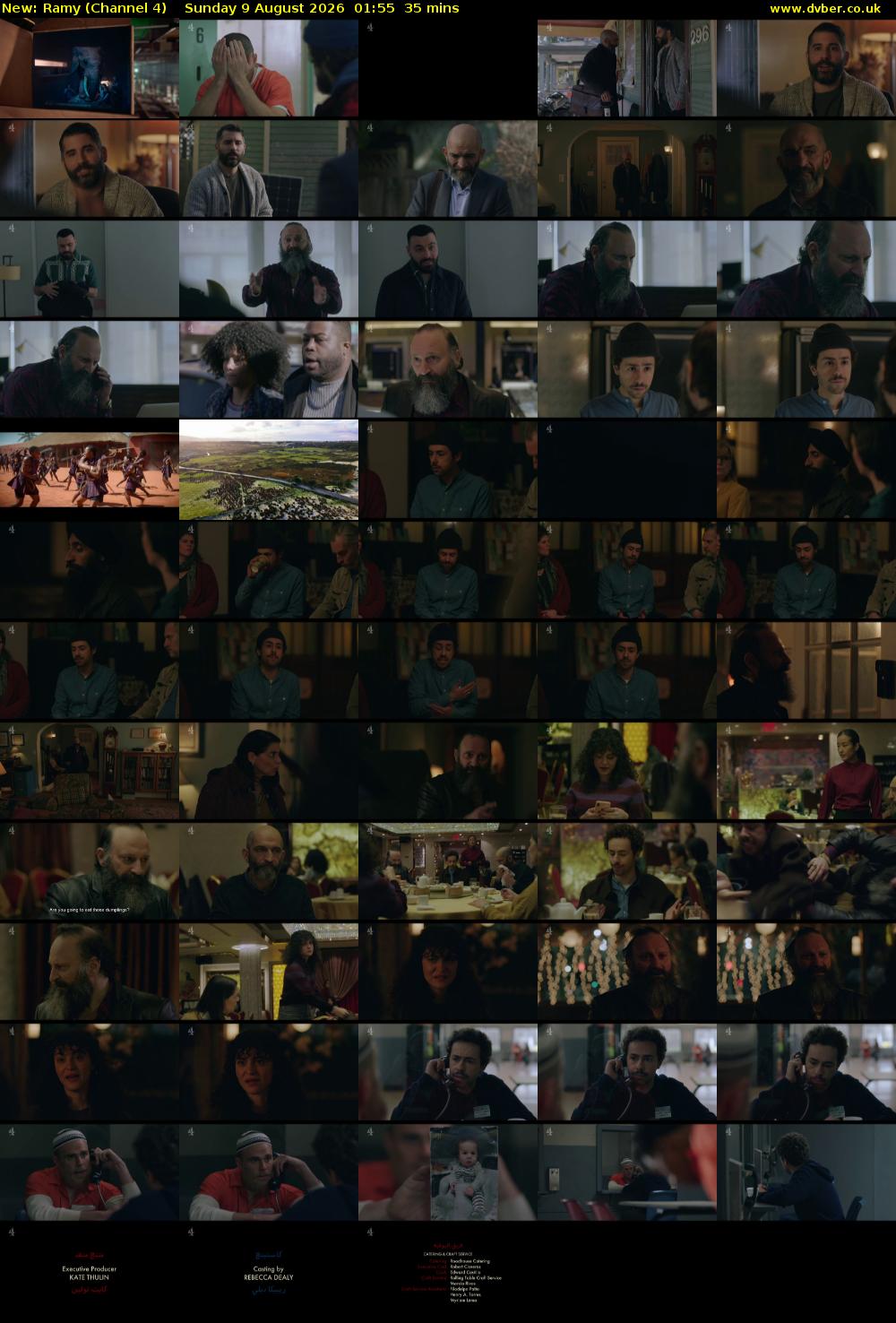 Ramy (Channel 4) Sunday 9 August 2026 01:55 - 02:30
