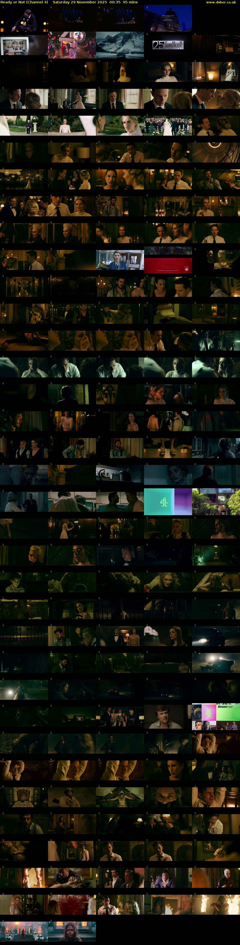 Ready or Not (Channel 4) Saturday 29 November 2025 00:35 - 02:10