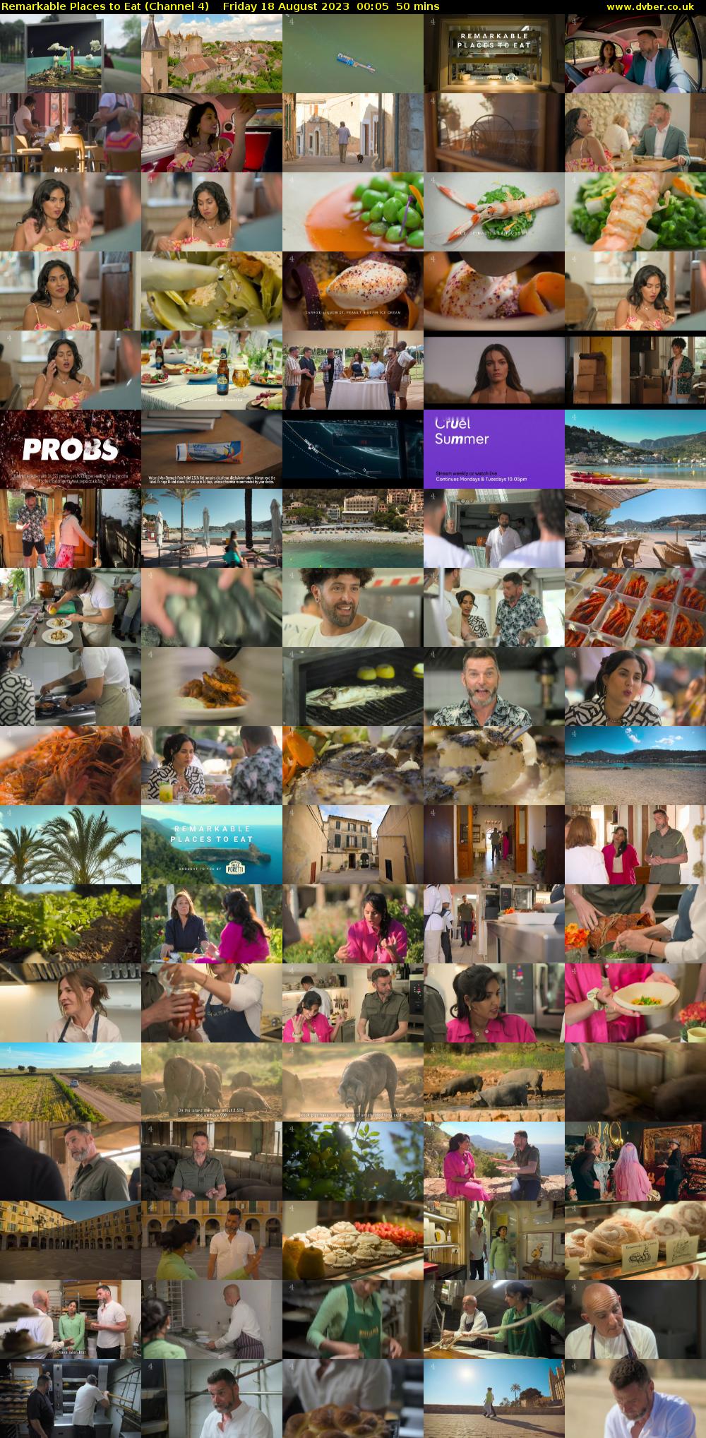 Remarkable Places to Eat (Channel 4) Friday 18 August 2023 00:05 - 00:55