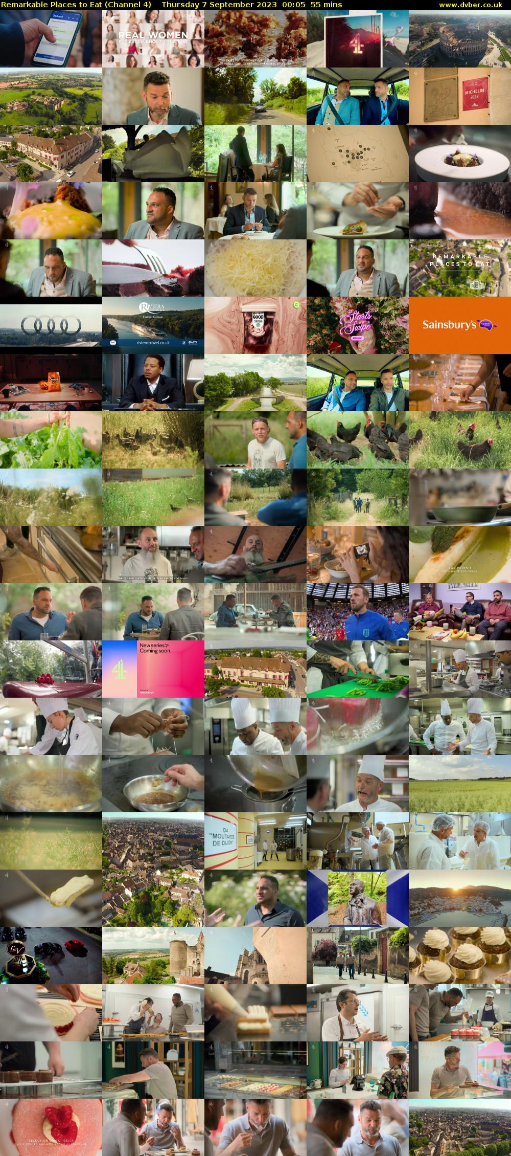 Remarkable Places to Eat (Channel 4) Thursday 7 September 2023 00:05 - 01:00