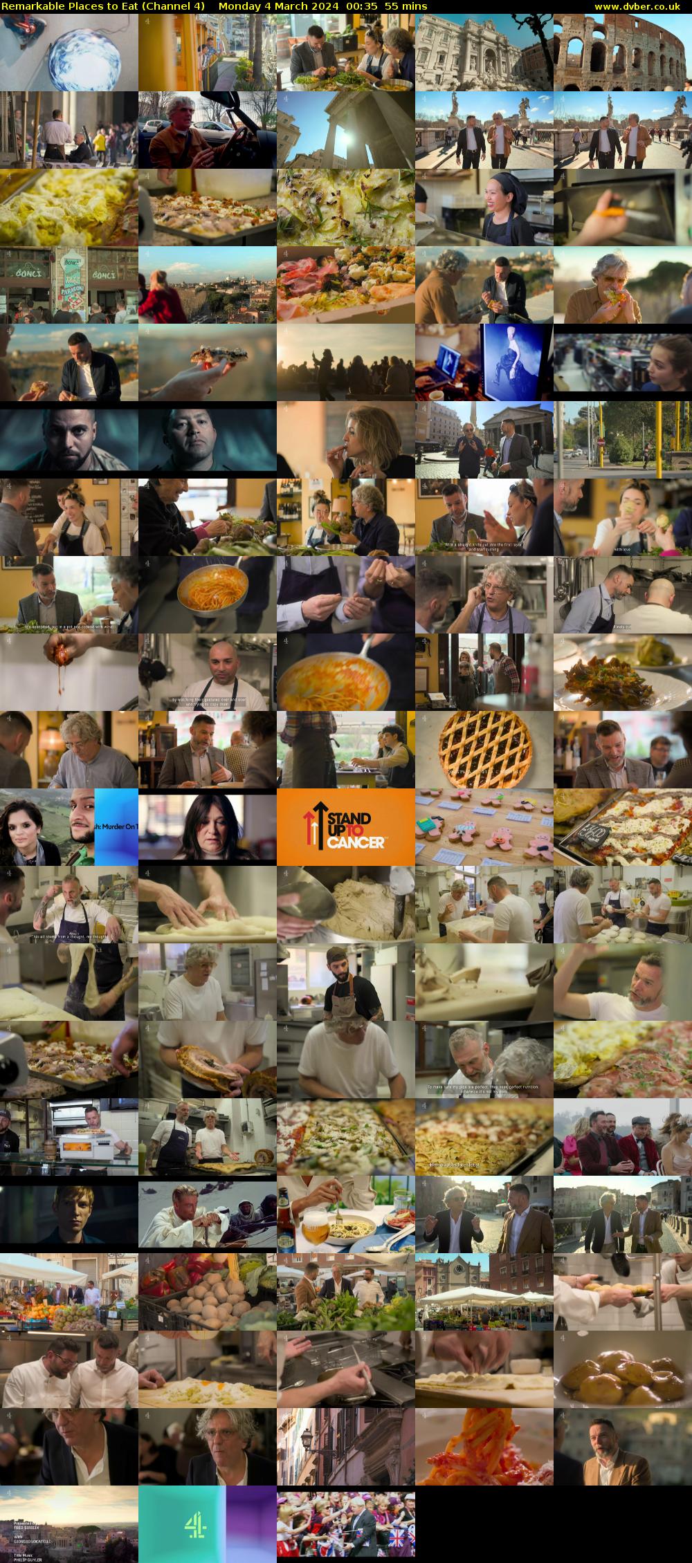 Remarkable Places to Eat (Channel 4) Monday 4 March 2024 00:35 - 01:30