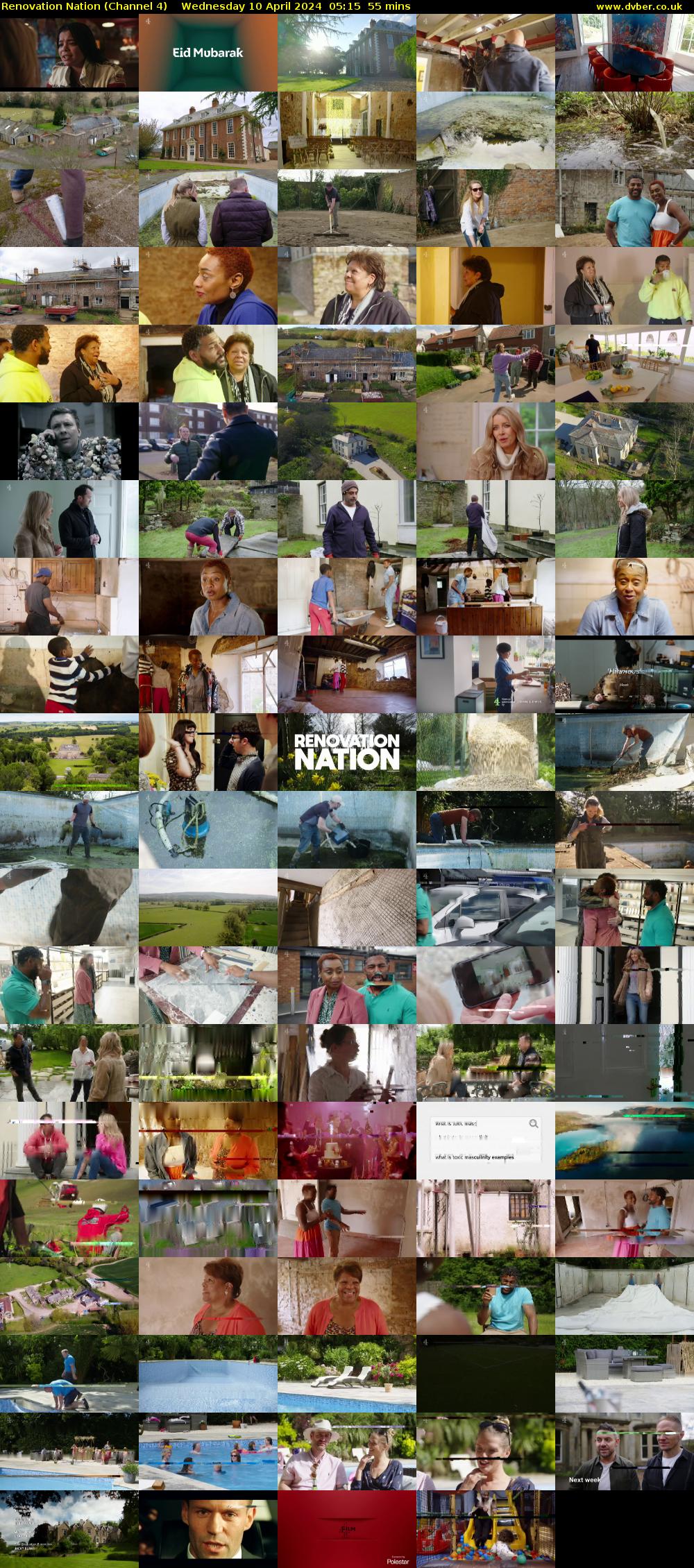 Renovation Nation (Channel 4) Wednesday 10 April 2024 05:15 - 06:10
