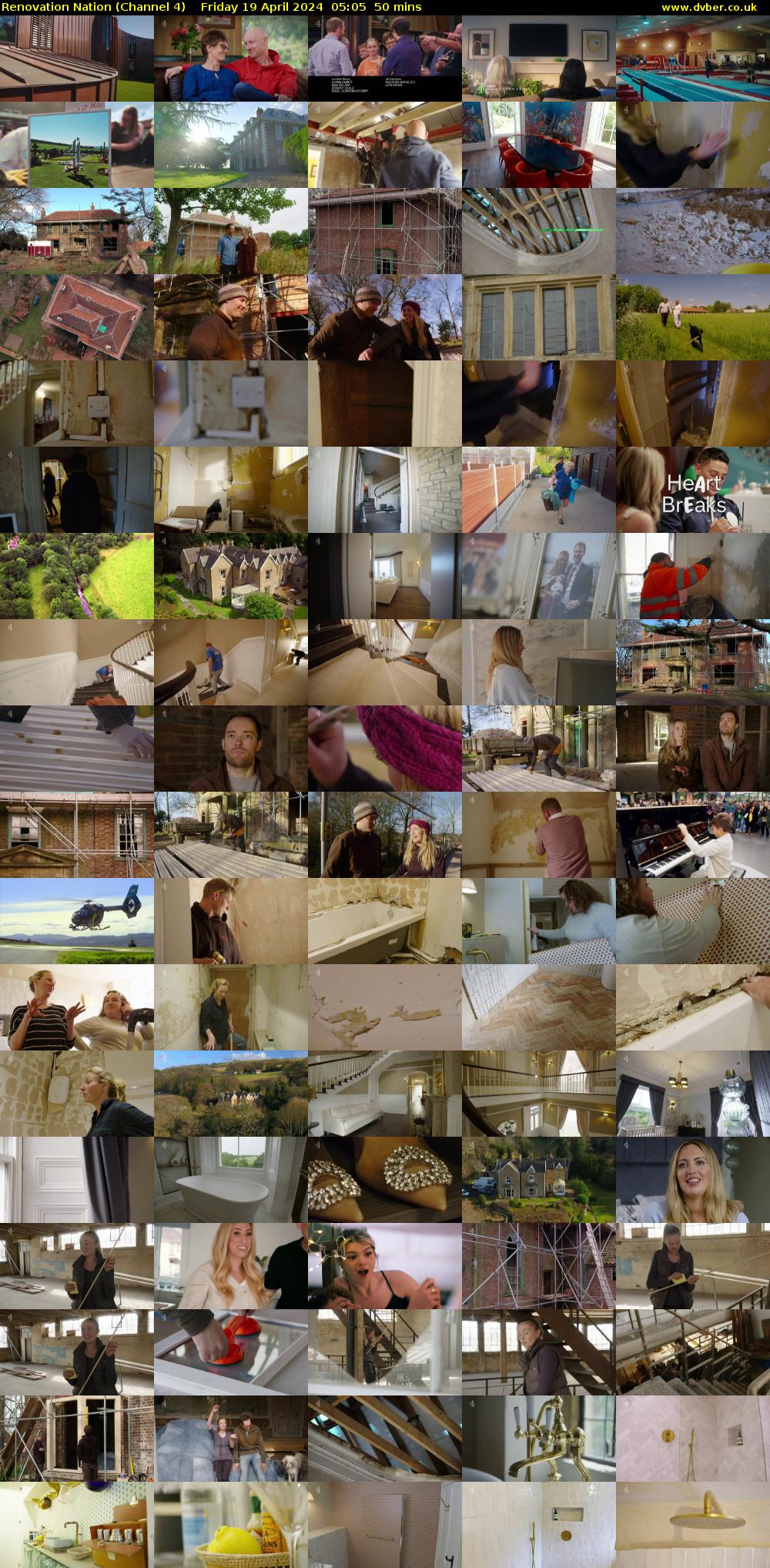 Renovation Nation (Channel 4) Friday 19 April 2024 05:05 - 05:55