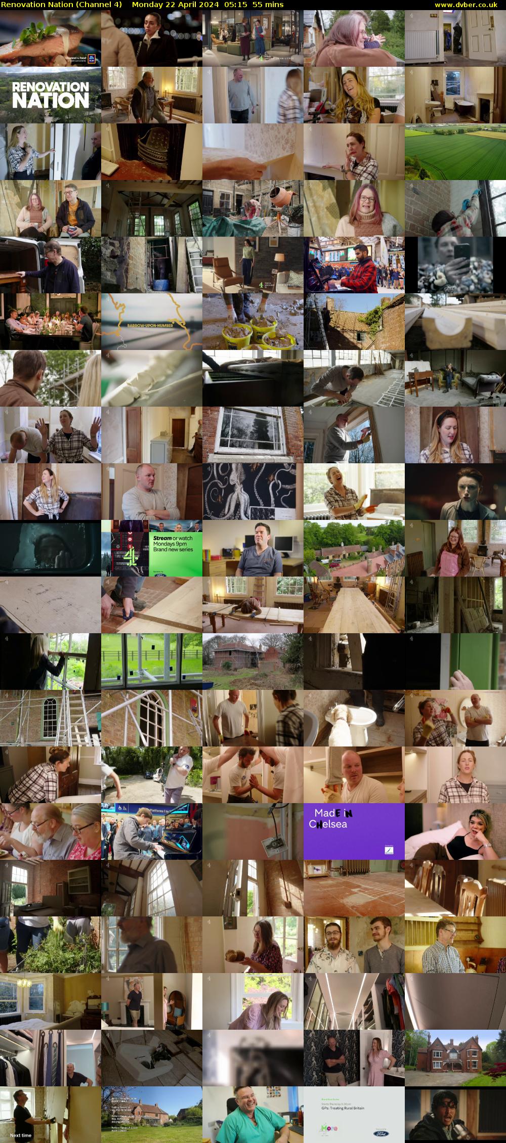 Renovation Nation (Channel 4) Monday 22 April 2024 05:15 - 06:10