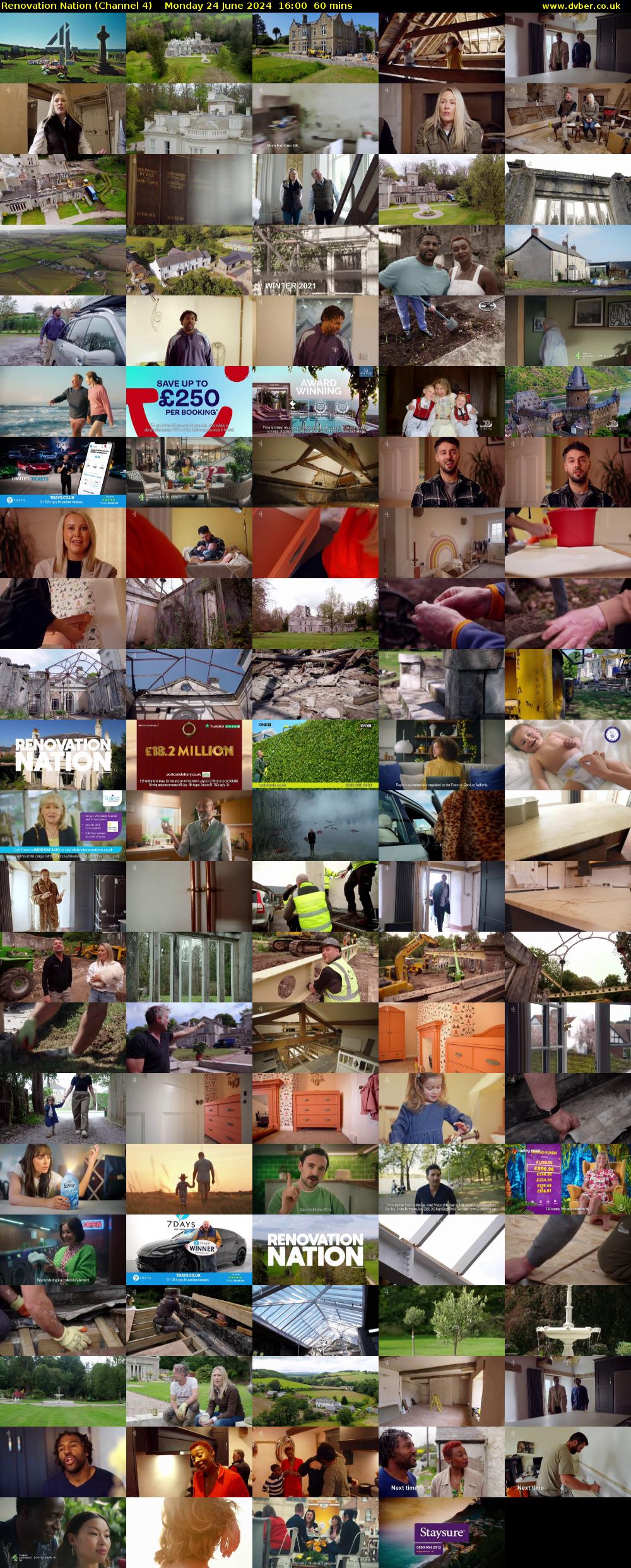 Renovation Nation (Channel 4) Monday 24 June 2024 16:00 - 17:00