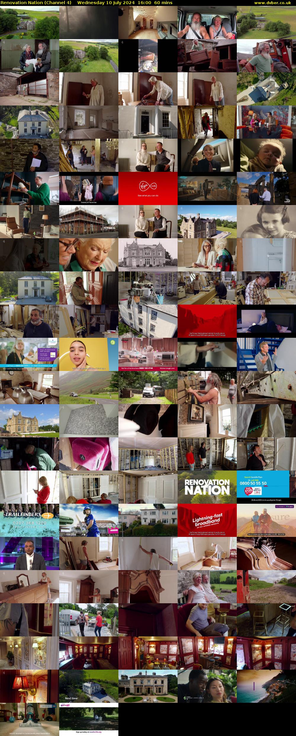 Renovation Nation (Channel 4) Wednesday 10 July 2024 16:00 - 17:00