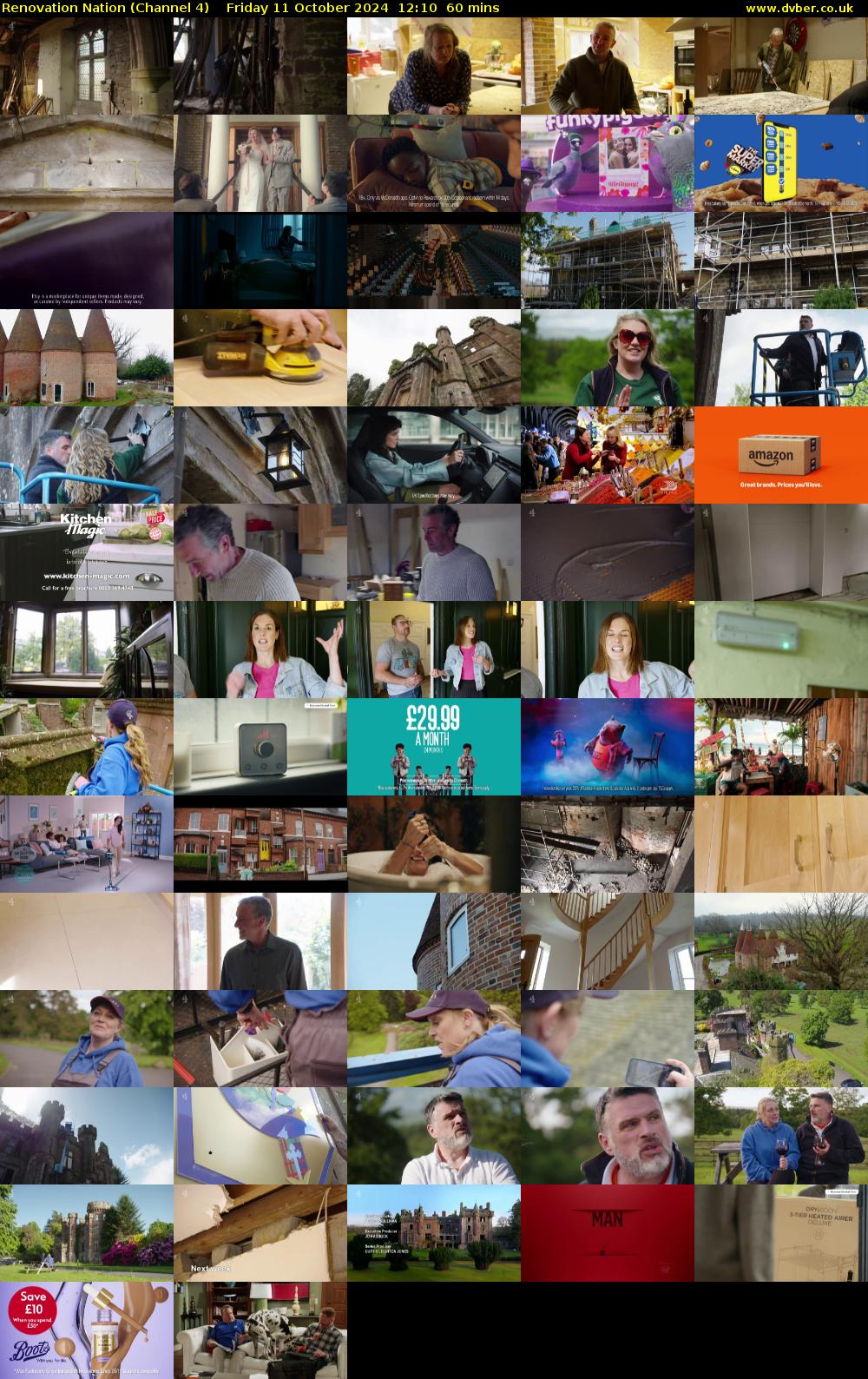 Renovation Nation (Channel 4) Friday 11 October 2024 12:10 - 13:10