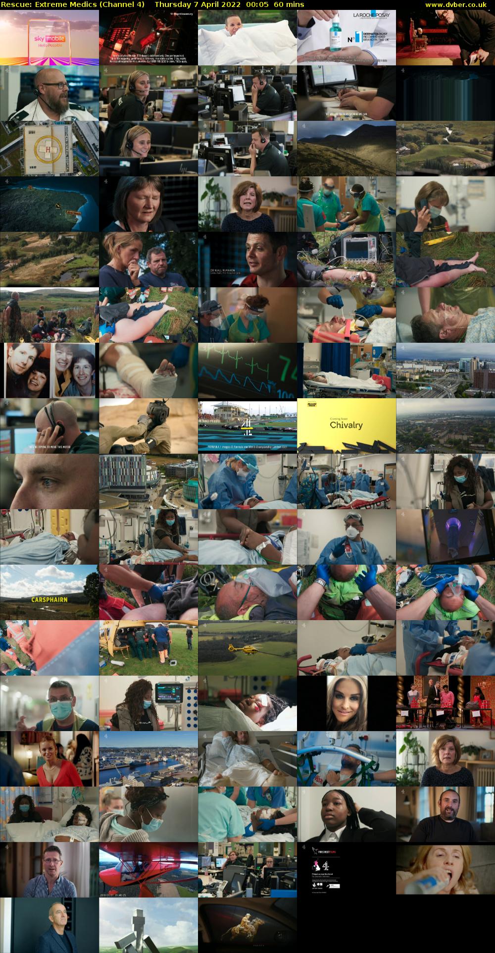 Rescue: Extreme Medics (Channel 4) Thursday 7 April 2022 00:05 - 01:05