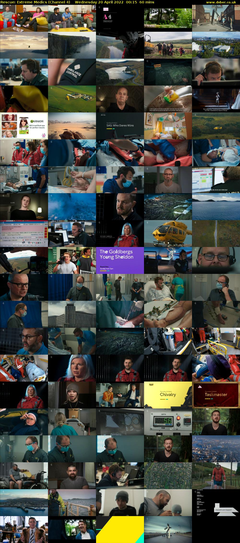 Rescue: Extreme Medics (Channel 4) Wednesday 20 April 2022 00:15 - 01:15