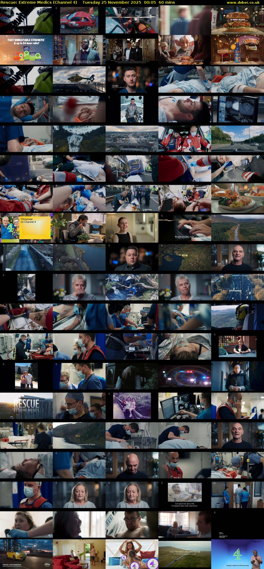Rescue: Extreme Medics (Channel 4) Tuesday 25 November 2025 00:05 - 01:05